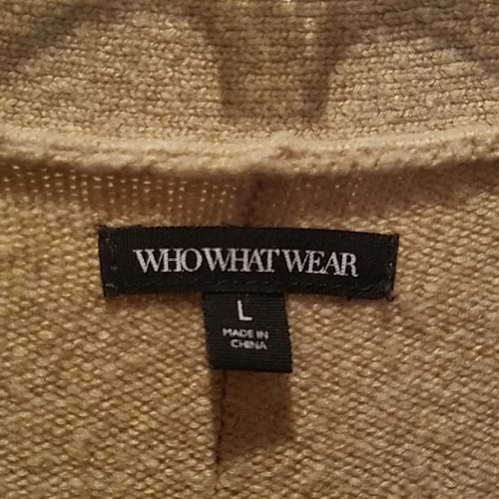 WhoWhatWear tan cardigan - Picture 2 of 6